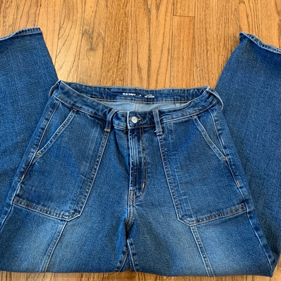 Old Navy OG Loose Utility Women's Jeans - Picture 3 of 5